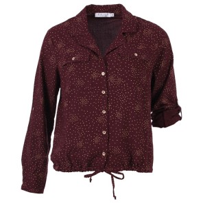 Enjoy Blouse 882307 gouden stipjes Port
